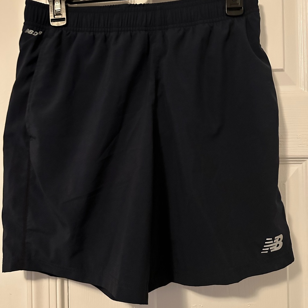 New Balance Navy Athletic Shorts